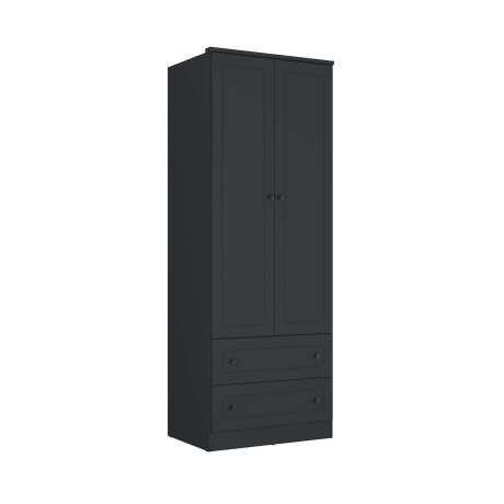 PLACARD 2 PUERTAS MDF GRIS AMERICANO PLUS