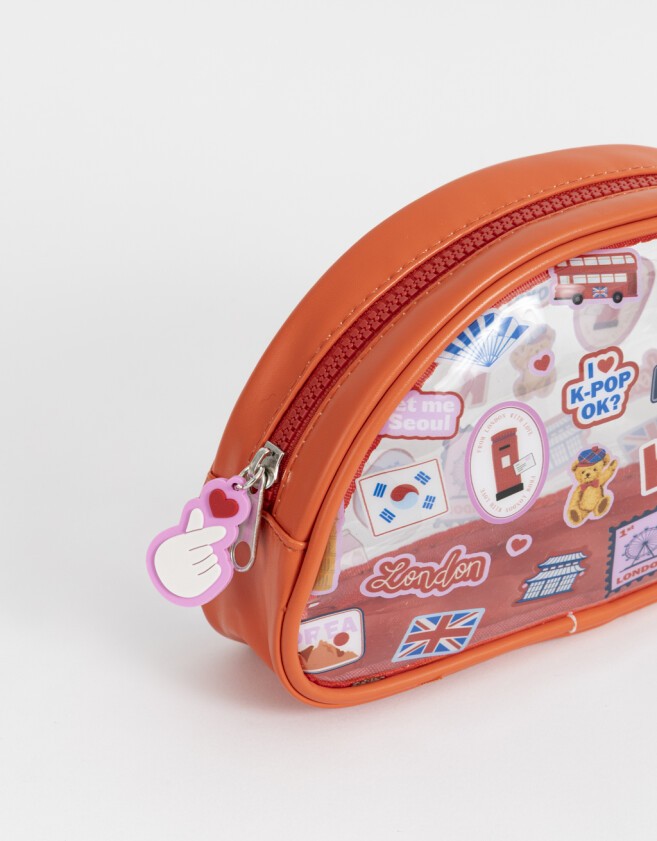 Cartucheras PVC Cartuchera "k Pop" - Combinacion Multicolor