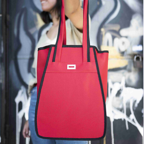 Matera colores con asas largas Rojo