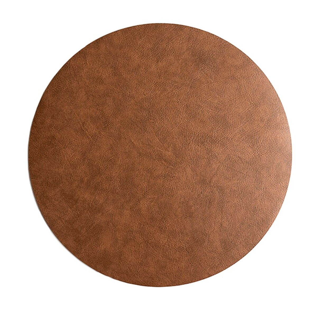 INDIVIDUAL PVC SIMIL CUERO D38CM MARRON 