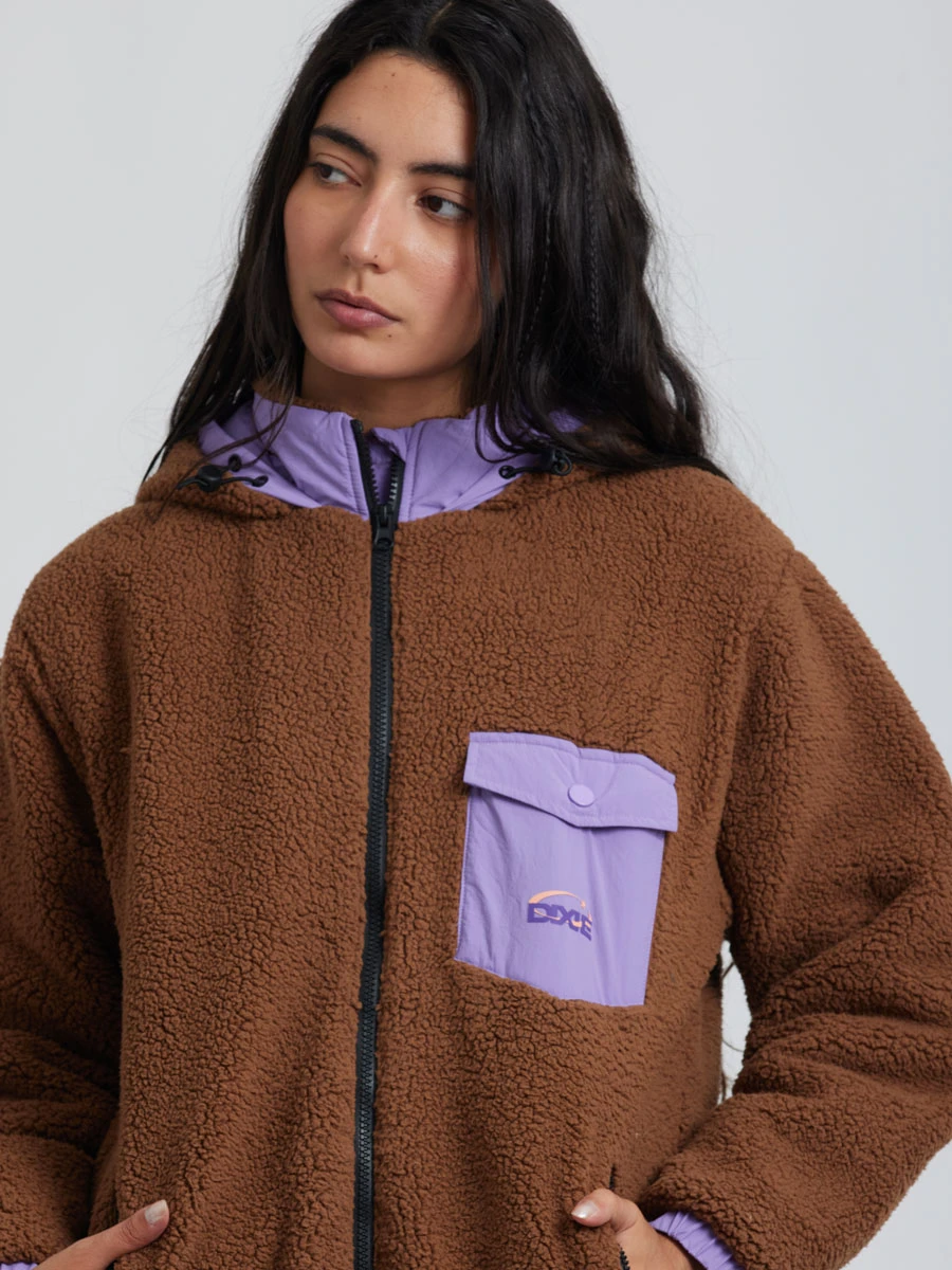 CAMPERA CAMILE DIXIE Marrón