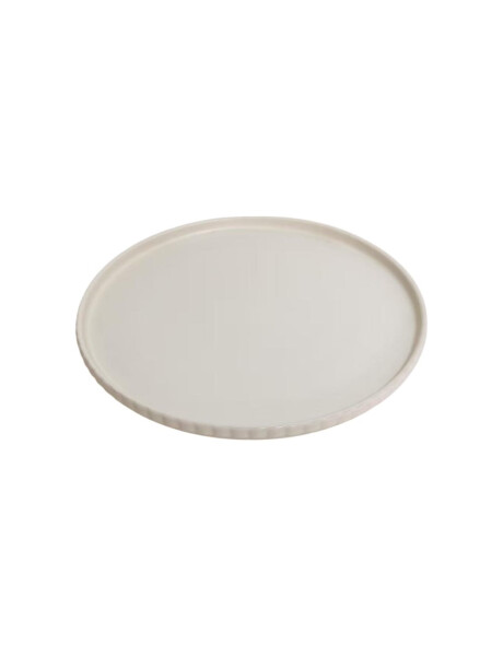 PLATO MESA CERAMICA D27CM NIMBO BLANCO PLATO MESA CERAMICA D27CM NIMBO BLANCO