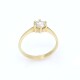 Anillo solitario en oro 18k amarillo Anillo solitario en oro 18k amarillo