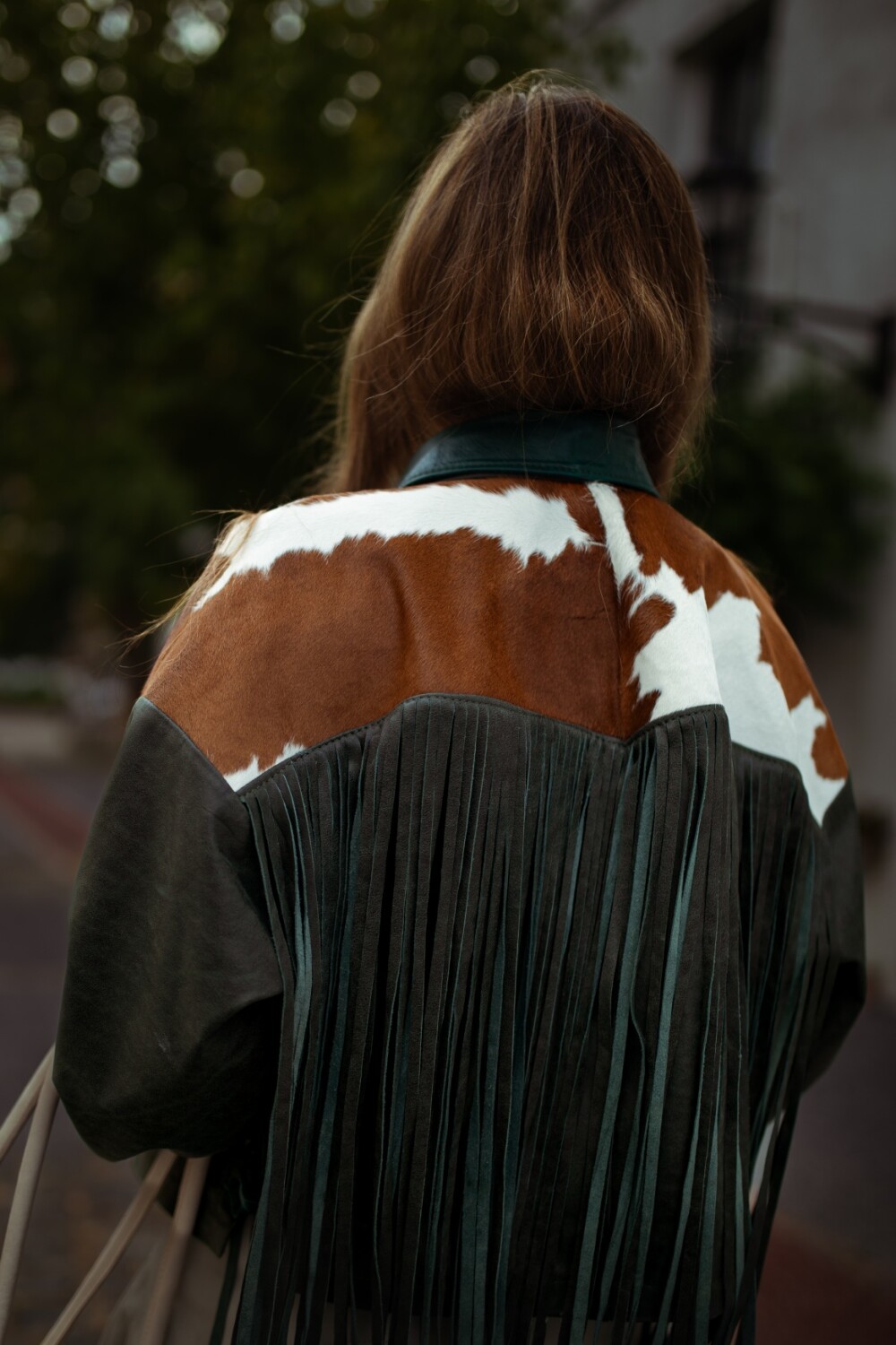 Arreo Jacket Verde Musgo / Cowhide Oscuro