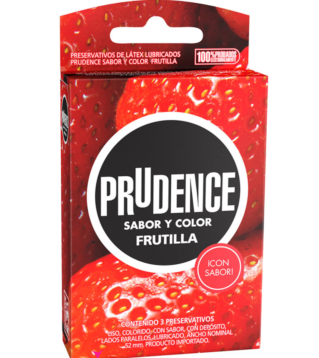 Preservativos Prudence - Sabor frutilla 