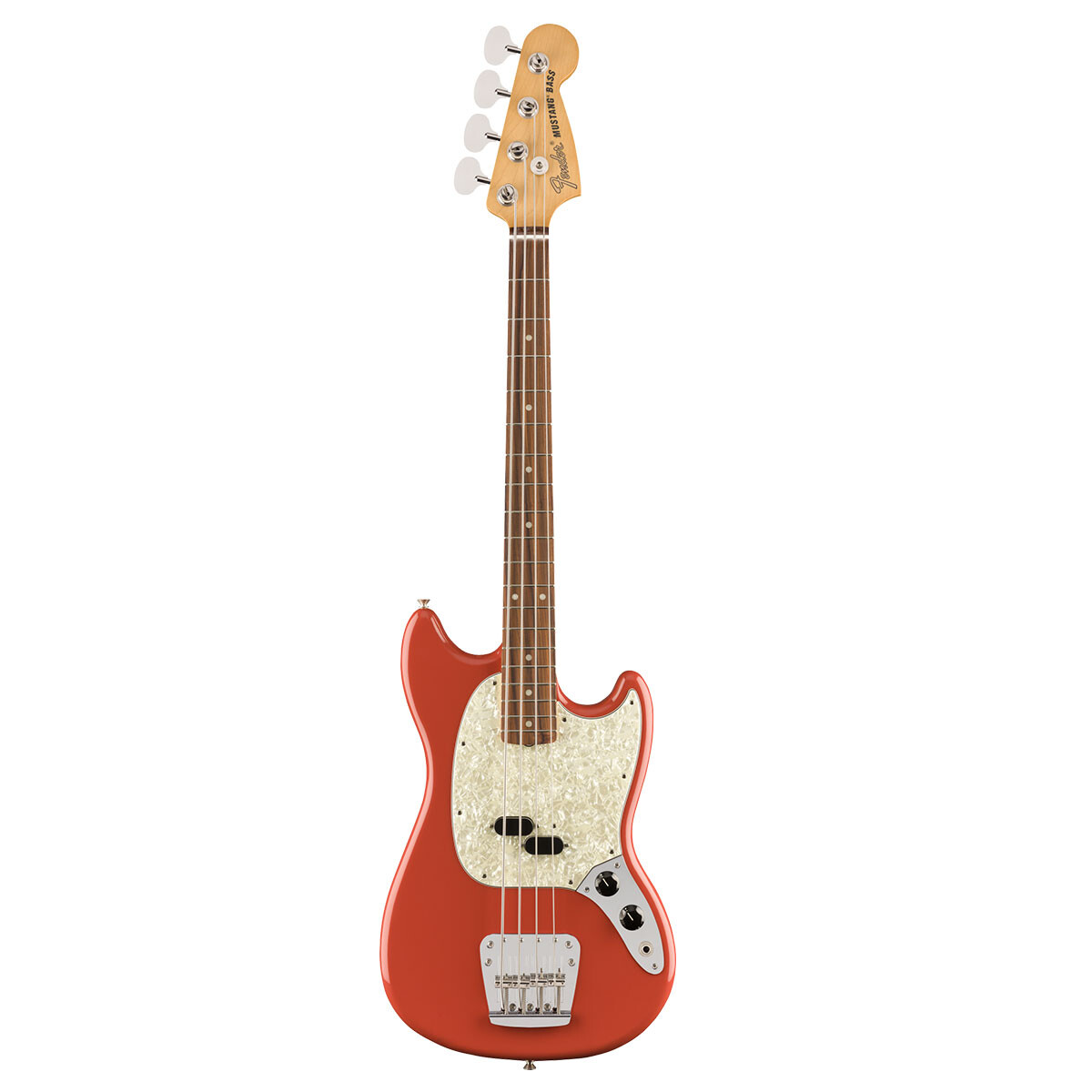 Bajo Electrico Fender Vintera 60s Mustang Fiesta Red 