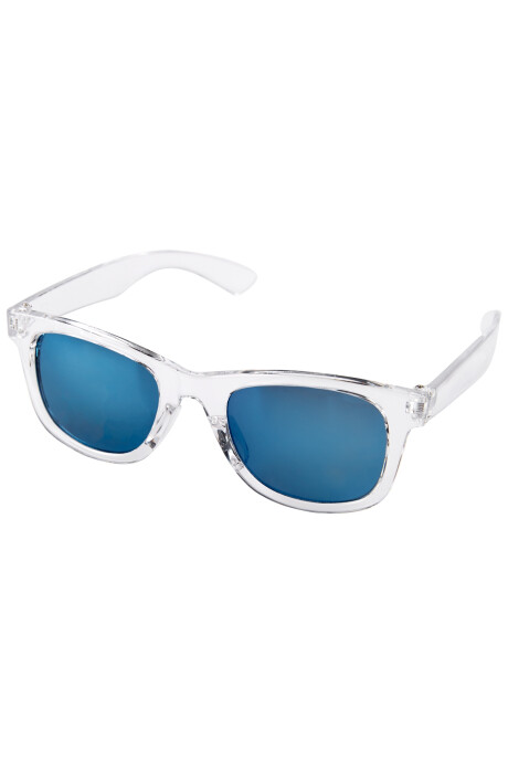 Lentes de sol traslúcidos, protección 100% UVA-UVB Sin color