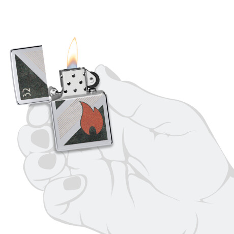 Encendedor ZIPPO 48623 C/Diseño Plata 0