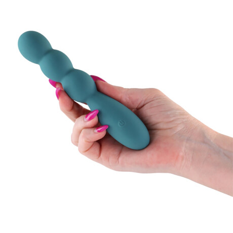Vibrador Flexible de Silicona 3 Esferas Estimulantes Vibrador Flexible de Silicona 3 Esferas Estimulantes