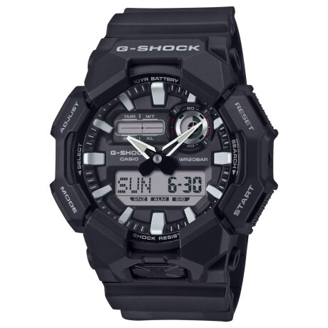 Reloj CASIO G-SHOCK GA010-1ADR en Resina Negro Esfera 52mm 0