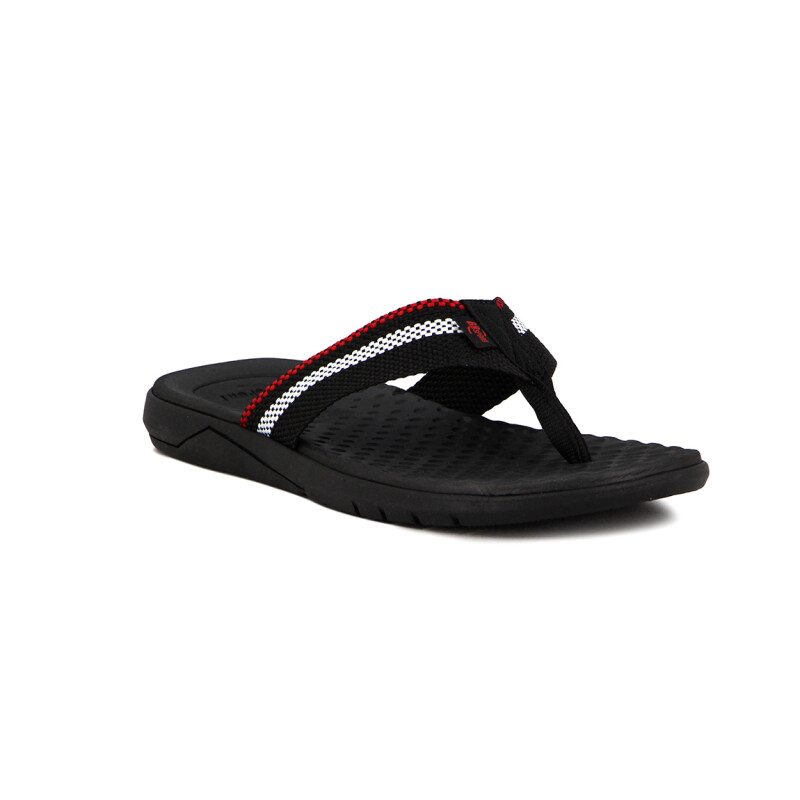 Chanclas Br Sport Ojota Casual Negro-blanco