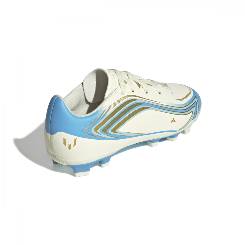 Championes Adidas F50 MESSI CLUB FG/MG J Niños IH1915 Blanco-celeste Claro