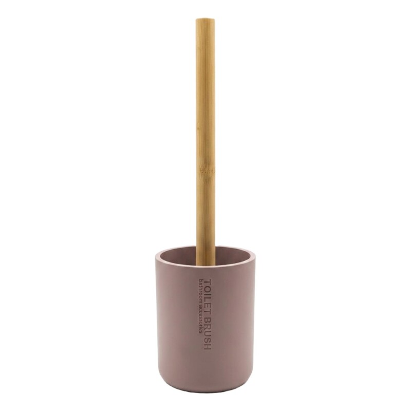 CEPILLO BAMBU P/INODORO C/BASE BEIGE OSC Unica