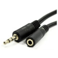 Cable de Audio Jack 3.5 Macho a Hembra de 3 Metros Cable de Audio Jack 3.5 Macho a Hembra de 3 Metros