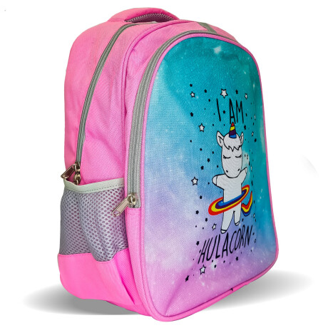 Mochila Infantil Escolar 38cm Estampada Niño Niña Unicornio