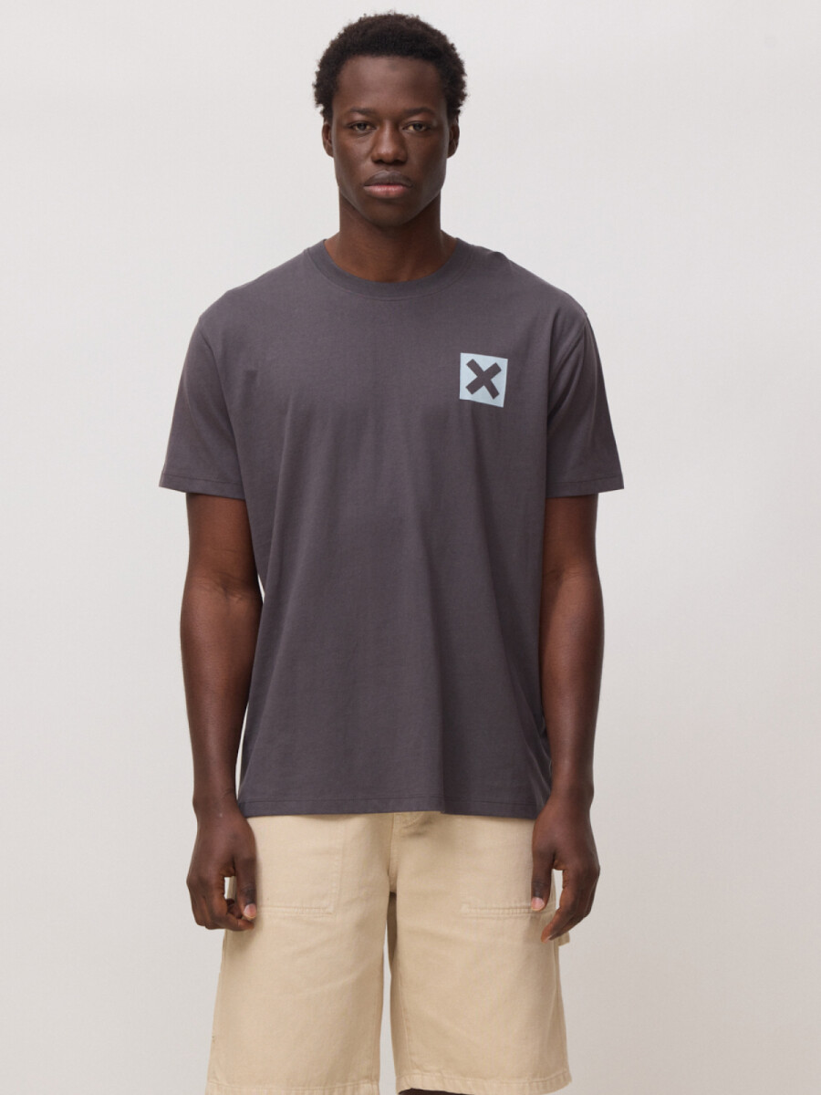 Remera Nature Blue Banana - Anthracite 