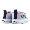 Championes Disney Minnie con velcro de Niños - MITCSS25004 Gris-rosado