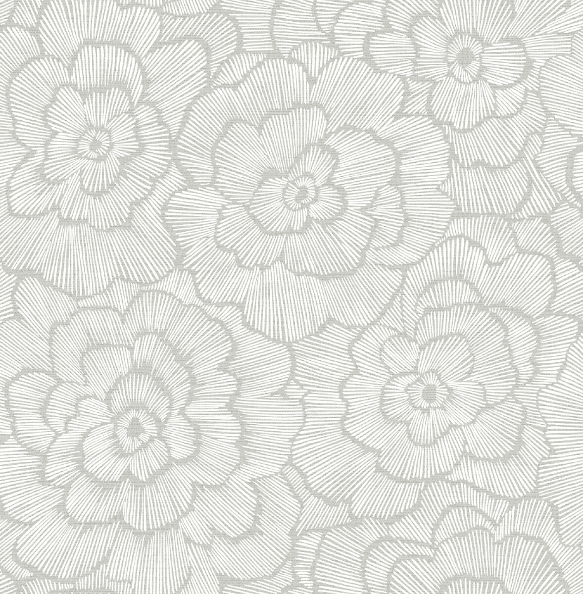 COLECCIÓN PACIFICA - PERIWINKLE LIGHT GREY TEXTURED FLORAL - 