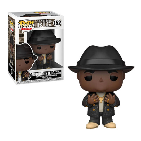 Notorius B.I.G With Fedora - 152 Notorius B.I.G With Fedora - 152