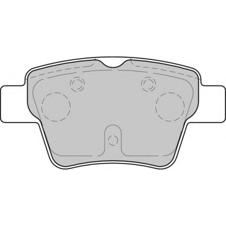PASTILLAS DE FRENO CITROEN - PEUGEOT TRAS. C4 307 GEELY EMGRAND =1514.0 - PASTILLAS DE FRENO CITROEN - PEUGEOT TRAS. C4 307 GEELY EMGRAND =1514.0 -