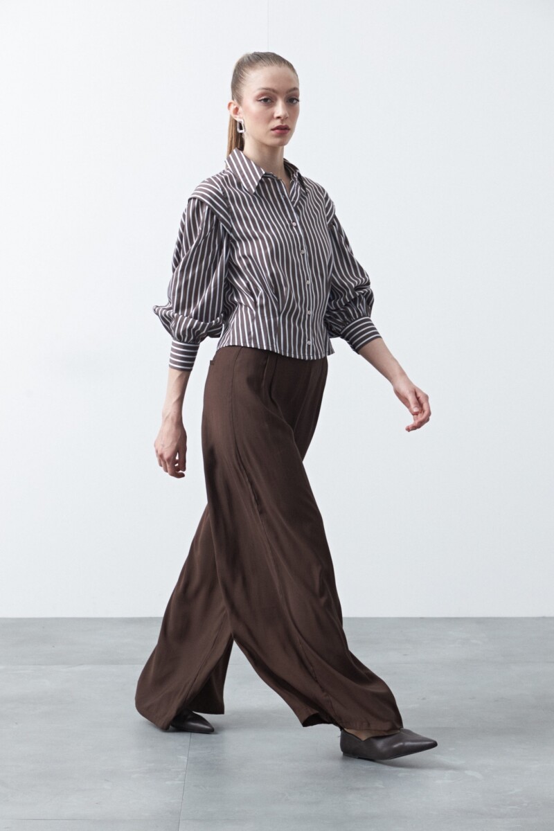 CAMISA PULIZO Chocolate