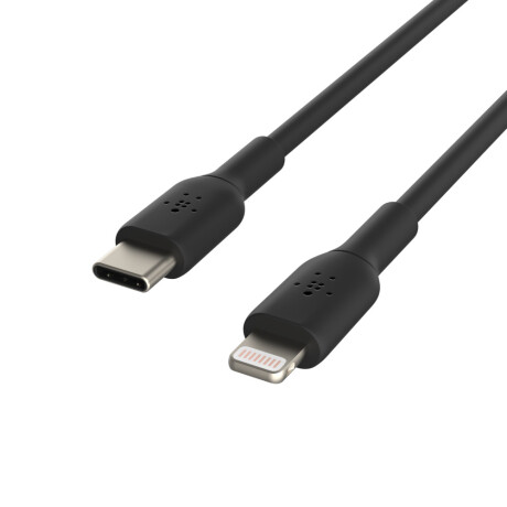 Cable BELKIN Lightning Usb - C Longitud 1M Apple Certificado - Negro Cable BELKIN Lightning Usb - C Longitud 1M Apple Certificado - Negro