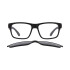 MDQ Qiantang black blue Clip-On Polarized Mdq Qiantang Black Blue Clip-on Polarized