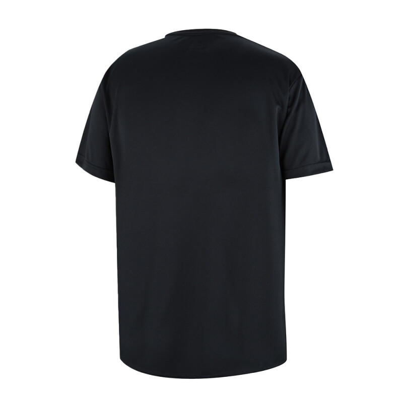 T-SHIRT BASIC WMN TRNG blanco NEGRO