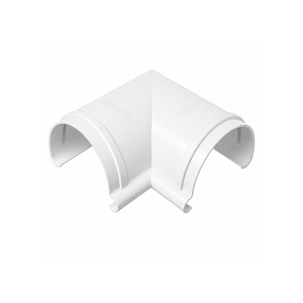 Esquinero interno blanco para canaleta Aquapluv TIGRE Esquinero Interno Blanco Para Canaleta Aquapluv Tigre