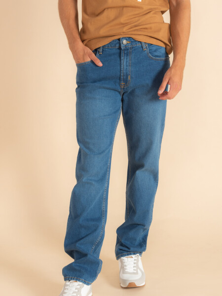 Pantalón de Jean Clásico Azul