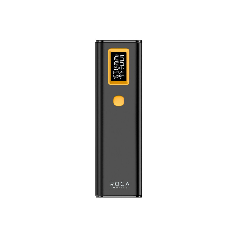 Power Bank LCD 20000 mAh cuatro salidas color negro Power Bank Lcd 20000 Mah Cuatro Salidas Color Negro