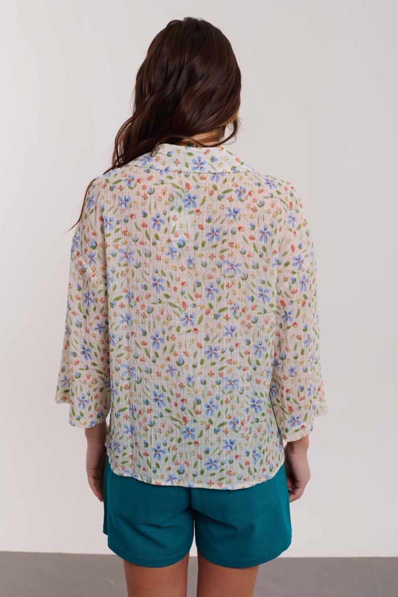 CAMISA ELINA CRUDO ESTAMPADO