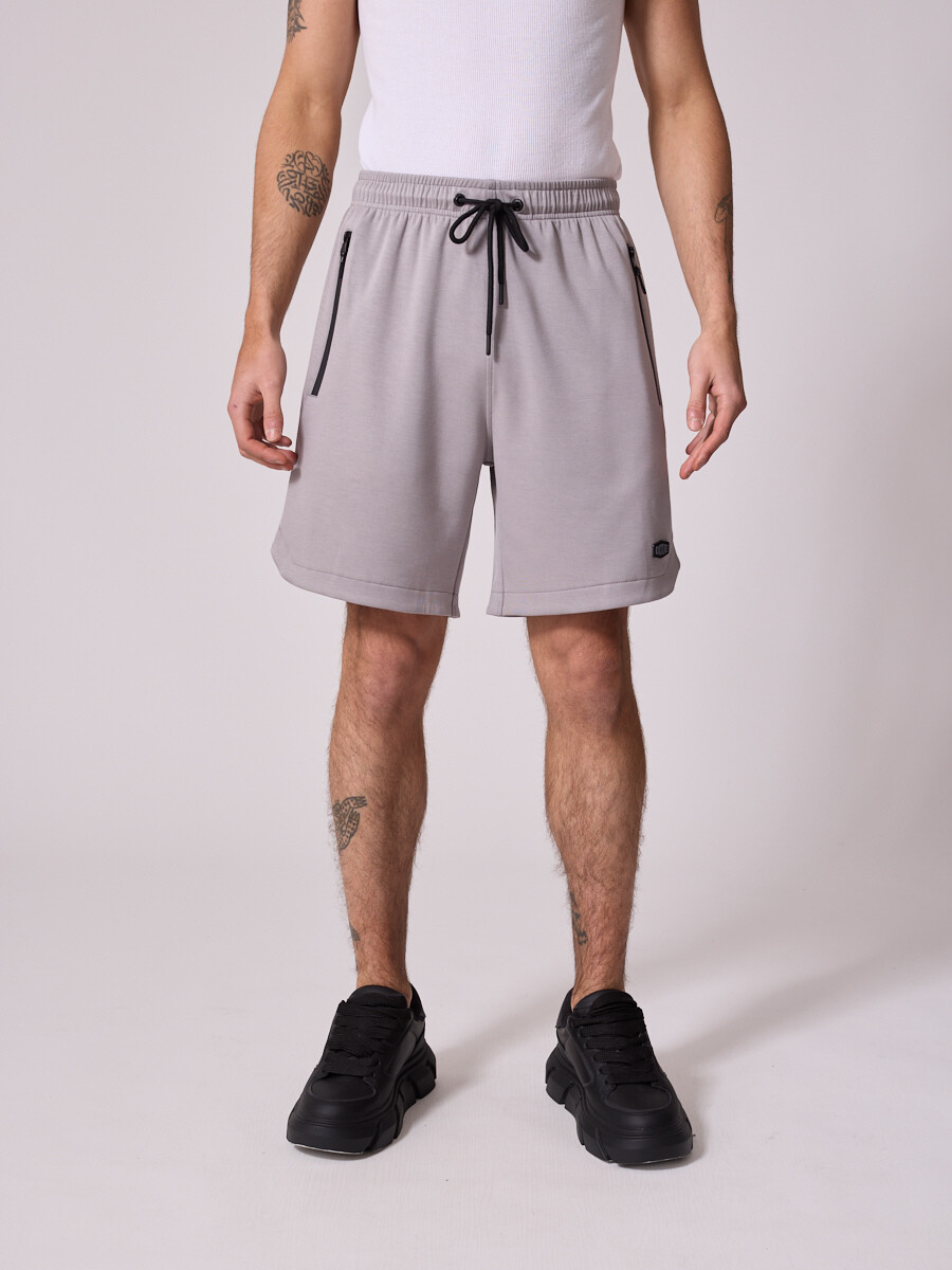 SHORT CAPERS26 DIXIE Gris Claro