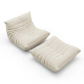 Sofá Togo Individual Off White + Isla Sofá Togo Individual Off White + Isla
