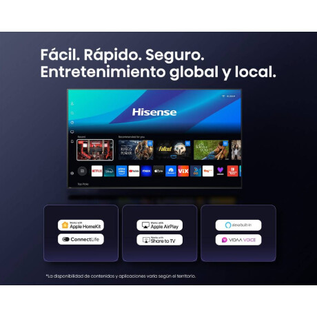 Smart TV Hisense 58 UHD 58A6N