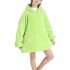 Manta Buzo Canguro Polar Con Capucha Corderito Infantil Color Variante Dinosaurio