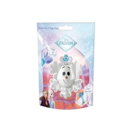 Figura Squishy Disney con Clip Colgante OLAF