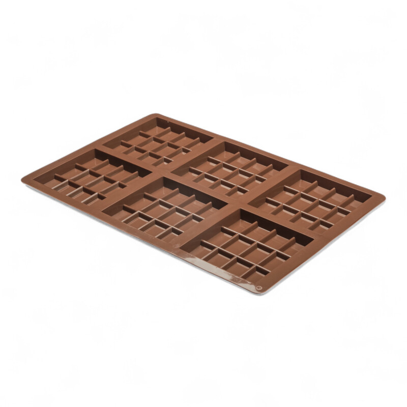 Molde Tableta de Chocolate 26x17x 1,5 cm Sin Color
