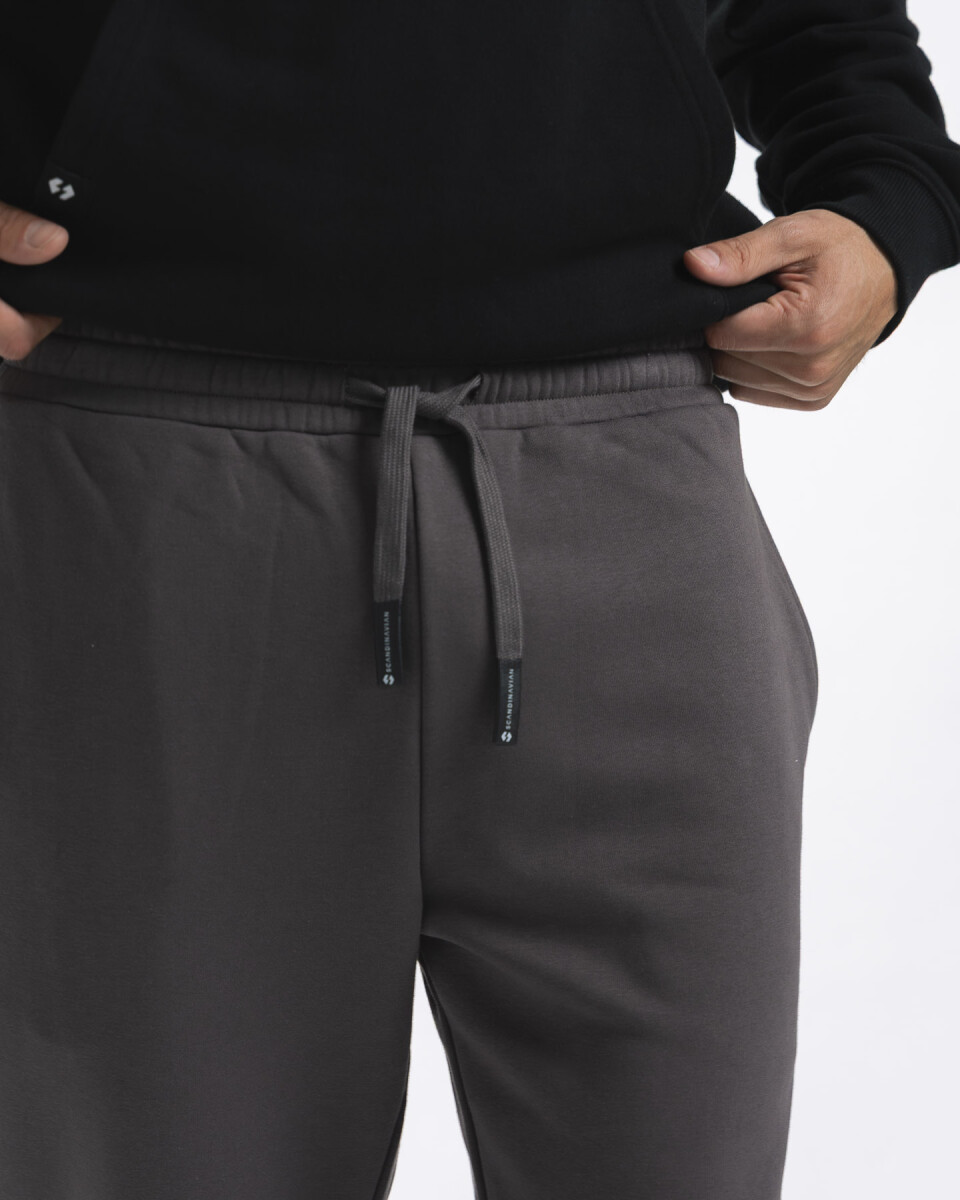 Pantalon de Felpa C/ Puño Scandinavian Frisco - Gris — Forum Industries Co