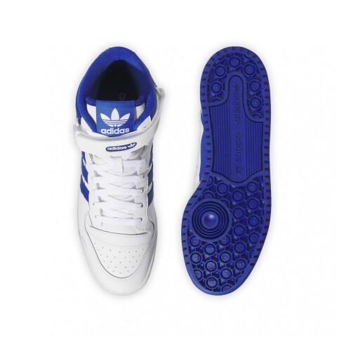 adidas FORUM MID Cloud White/blue