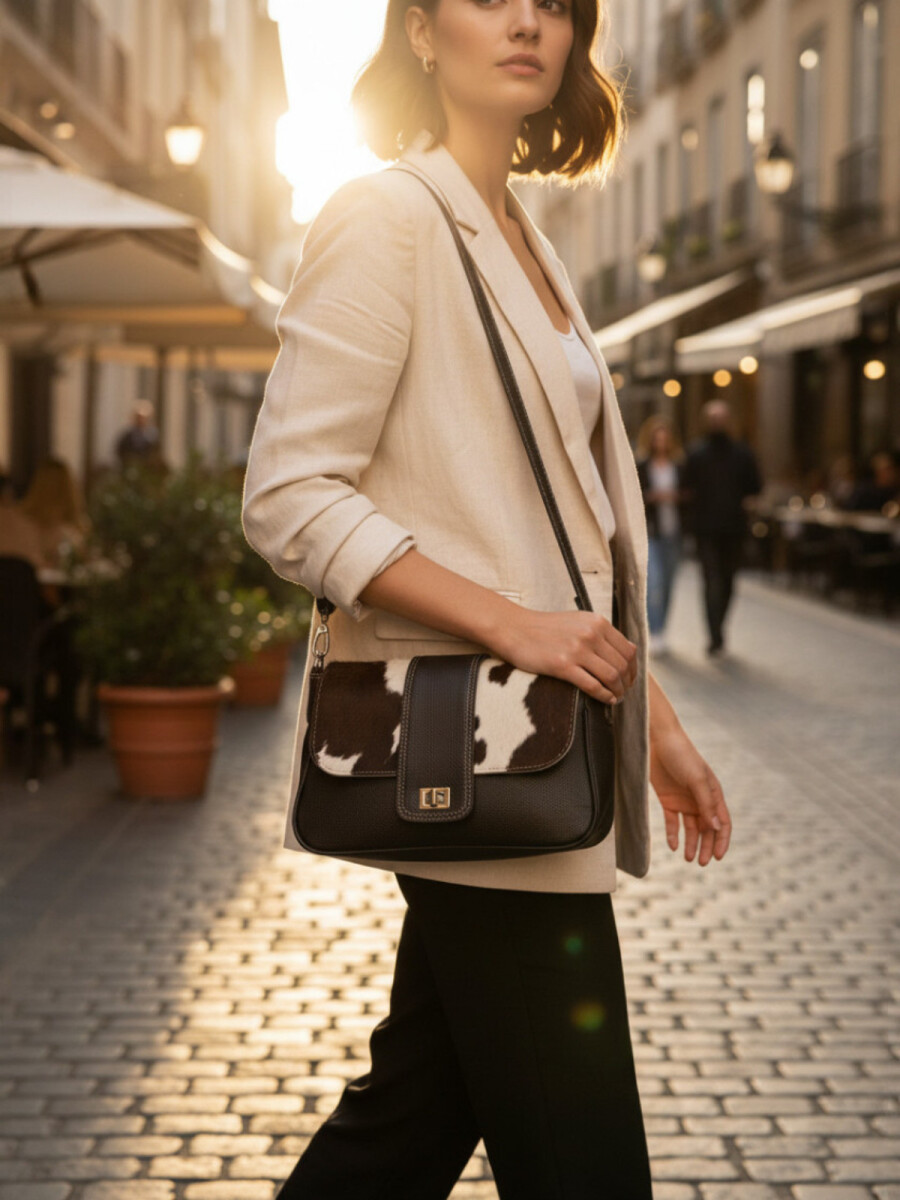 Cartera bandolera - Negro 