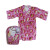 Bata de Baño Dölher Infantil con Mochila Frozen ROSA FUERTE