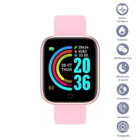 Smartwatch Y68 Rosa V01