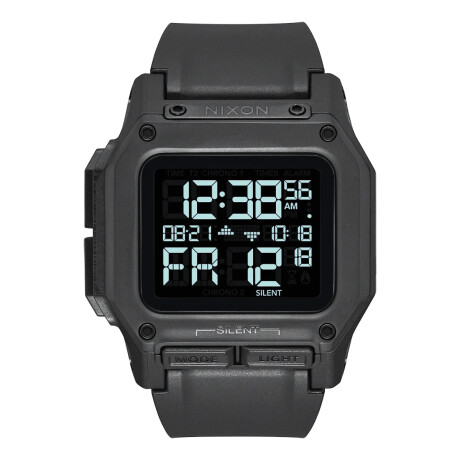 Reloj Nixon Deportivo Silicona Negro 0