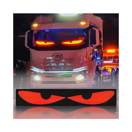 FAROL - PANEL LED PROGRAMABLE 37X9CM AUTO CAMION NEGOCIO - FAROL - PANEL LED PROGRAMABLE 37X9CM AUTO CAMION NEGOCIO -