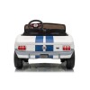 Auto a bateria infantil Shelby GT350 blanco Auto a bateria infantil Shelby GT350 blanco