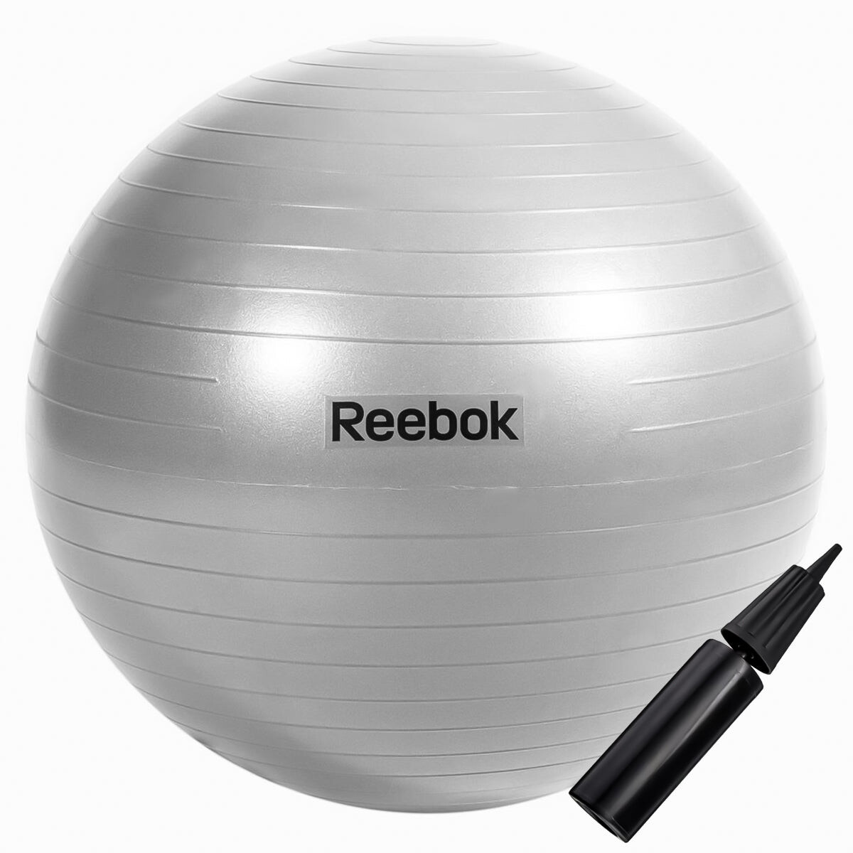 Pelota De Pilates Reebok 75cm Yoga Fitness + Inflador 