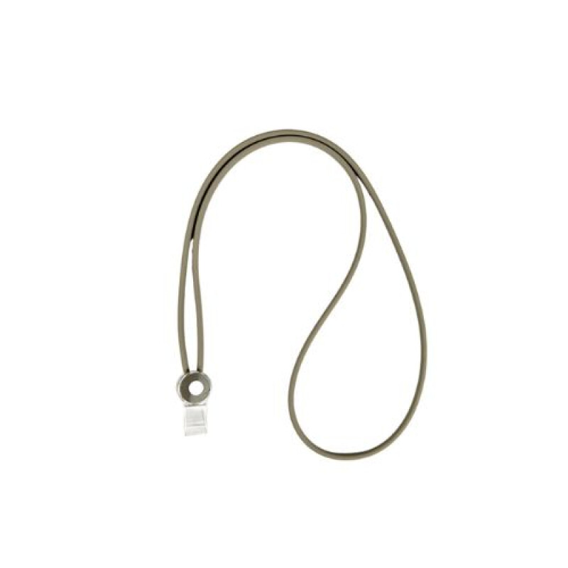 Cordón De Silicona Para Tarjetero Gris