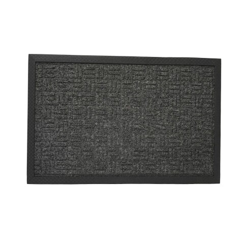 ALFOMBRA ENTRADA YVAN NEGRO 40X60CM Unica