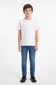 Remera cuello redondo ICONIC 150 BLANCO